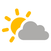 Scattered clouds and clear spells Scattered clouds and clear spells