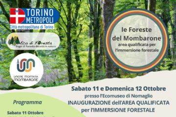 Inaugurazione dell&#39;area qualificata per l&#39;immersione Forestale Le Foreste del Mombarone